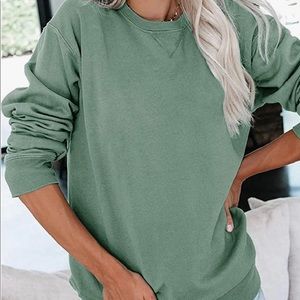 Light Green/Blue Ocean Drive Sweater